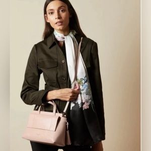 Ted Baker Lonyn Top Handle Bag in Blush Patent Leather NWOT